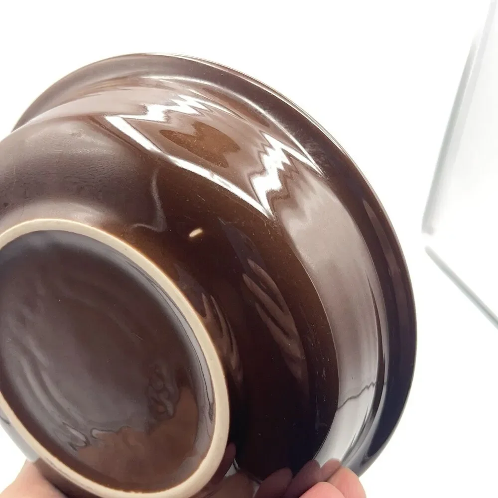 Homer Laughlin Fiesta Coupe Soup Bowl in Retired Chocolate Brown